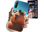 Custodia Per Realme C3 - Dolce Capibara, Custodia Capibara + Pellicola Protettiva