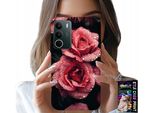 Custodia Per Realme C71 4G - Bellissime Rose Rosa, Motivi Floreali, Custodia