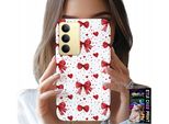 Custodia Per Realme 14X - Nastri Rossi Nastro Motivi Alla Moda