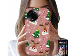 Custodia Per Realme C67 4G - Renna Natalizia, Alberi Di Natale, Bastoncini, Motivi