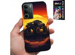 Custodia Per Realme C71 4G - Monstertruck, Camion, Motivi + Vetro