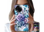 Custodia Per Realme C67 4G - Motivi Floreali Fiori Di Rosa Custodia + Vetro