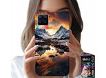Custodia Per Realme 8 / 8 Pro - Fiume, Montagne, Cime, Everest + Pellicola Protettiva