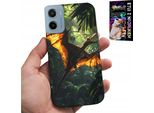 Custodia Per Motorola E15 / G05 - Dino Dinosauro Pterodattilo Custodia Posteriore