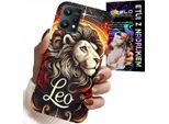 Custodia Per Realme 9 5G - Leone, Segno Zodiacale Astronomia, Custodia + Vetro