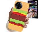 Custodia Per Realme C67 4G - Custodia Burger Cheeseburger Custodia Regalo
