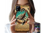 Etui Do Realme C11 2021 - Scorpio Znak Zodiaku Astronomia + Folia