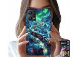 Custodia Per Realme 9 5G - Treno, Espresso Motivi Natalizi + Vetro