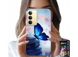 Custodia Per Realme 14X - Farfalla Blu, Farfalla, Motivi Femminili