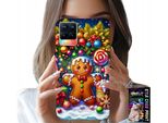 Custodia Per Realme 8 / 8 Pro - Pan Di Zenzero, Motivi Natalizi Colorati + Vetro
