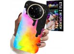 Custodia Per Realme 14 Pro+ 5G - Motivi Colorati Arcobaleno, Vernice + Pellicola