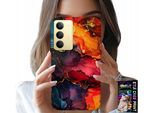 Custodia Per Realme 14X - Motivi In Pietra, Custodia + Vetro