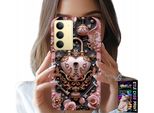 Custodia Per Realme 14X - Modelli Femminili E Alla Moda, Lucchetto A Forma Di Cuore E Rosa