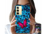 Custodia Per Realme 14X - Farfalle Blu, Farfalla, Motivi Femminili