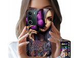 Custodia Per Realme C71 4G - Anti Social Butterfly Farfalla Rosa + Vetro