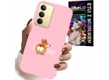 Custodia Per Realme 14X - Divertenti Motivi I Love You Cagnolino Custodia
