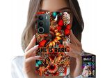 Custodia Per Realme C71 4G - She Is Rare, Girasoli, Fiori, Farfalle