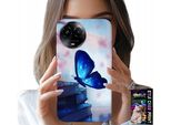 Custodia Per Realme C67 4G - Farfalla Blu, Farfalla, Motivi Femminili