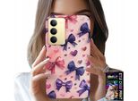 Custodia Per Realme 14X - Nastri Colorati Nastro Motivi + Vetro