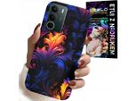 Custodia Per Realme C71 4G - Motivi Astratti Colorati + Pellicola Protettiva