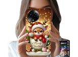 Custodia Per Realme C67 4G - Reniferek Dolce Renna Motivo Natalizio