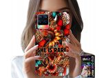 Custodia Per Realme 8 / 8 Pro - She Is Rare, Girasoli, Fiori, Farfalle