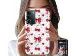 Custodia Per Realme C71 4G - Nastri Rossi Nastro Motivi Alla Moda