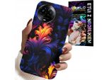Custodia Per Realme C67 4G - Motivi Astratti Colorati + Pellicola Protettiva