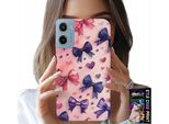 Custodia Per Motorola E15 / G05 - Nastri Colorati Nastro Motivi + Pellicola