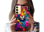 Custodia Per Realme 14X - Motivi Floreali Tigre Tigrottino + Pellicola Protettiva