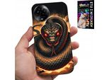 Custodia Per Realme C67 4G - Serpente, Serpenti Cobra Serpente A Sonagli Custodia + Pellicola Protettiva