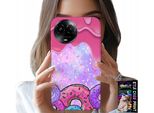 Custodia Per Realme C67 4G - Dolci Ciambelle Con Glassa Sullo Sfondo + Vetro