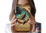 Custodia Per Realme C71 4G - Scorpione Segno Zodiacale Astronomia + Pellicola Protettiva