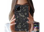 Custodia Per Realme C11 2021 - Cosmo Pianeti Stelle Luna + Vetro