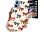 Custodia Per Motorola E15 / G05 - Nastri Colorati Nastro Motivi Alla Moda