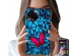Custodia Per Realme C67 4G - Farfalle Blu, Farfalla, Motivi Femminili