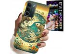 Custodia Per Realme C71 4G - Segno Zodiacale, Pesci Astronomia + Pellicola Protettiva