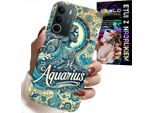 Custodia Per Realme C71 4G - Segno Zodiacale, Acquario, Astronomia Cover