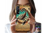 Custodia Per Realme 7 - Scorpione Segno Zodiacale Astronomia + Pellicola Protettiva