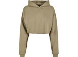 Urban Classics Donna - Felpa Con Cappuccio Oversize Cachi - 5XL