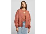 Urban Classics - Giacca Bomber Leggera Oversize Riciclata Da Donna - Terracotta - 4XL