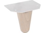 Gamba Per Mobili In Legno Di Faggio 100 Mm - Al Pezzo