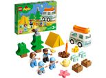 LEGO 10946 DUPLO Familienabenteuer mit Campingbus, Wohnmobil Spielzeugauto, Lernspielzeug ab 2 Jahre, Kinderspielzeug