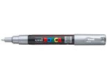 Marcatore A Pigmenti Uni-Ball Posca (PC-1MC), Argento
