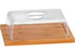 Kesper Tagliere Con Coperchio, 25 X 20 X 8 Cm, Bambù/Plastica Kesper 58643