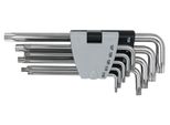 Ks Tools Chiave Angolare Torx In Acciaio Inox Con Foro, Lunga 9 Pezzi - 964.0620