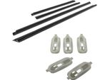 4X Modanature Porta Modanature Laterali Fondo Set + 26X Clip Per Audi A4 B5
