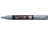 Marcatore A Pigmenti Uni-Ball Posca (PC-1MC), Grigio