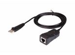 Aten UC232B Convertitore Usb A Cavo Adattatore Seriale RS232 (RJ45), 1,2 M