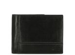 Camel Active Billfold Portafoglio Da Uomo Formato Orizzontale, Pelle Nera Nero Tokyo